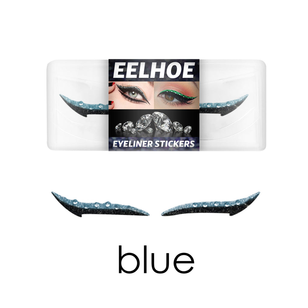 Diamond Eyeliner Sticker Waterproof Eyeliner Super Stage Party Nightclub