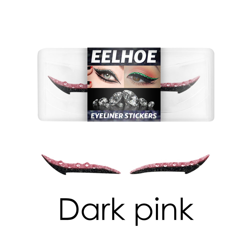 Diamond Eyeliner Sticker Waterproof Eyeliner Super Stage Party Nightclub