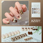 Nail Beauty New Hand-painted Fake Nail Tip Tulip Patch