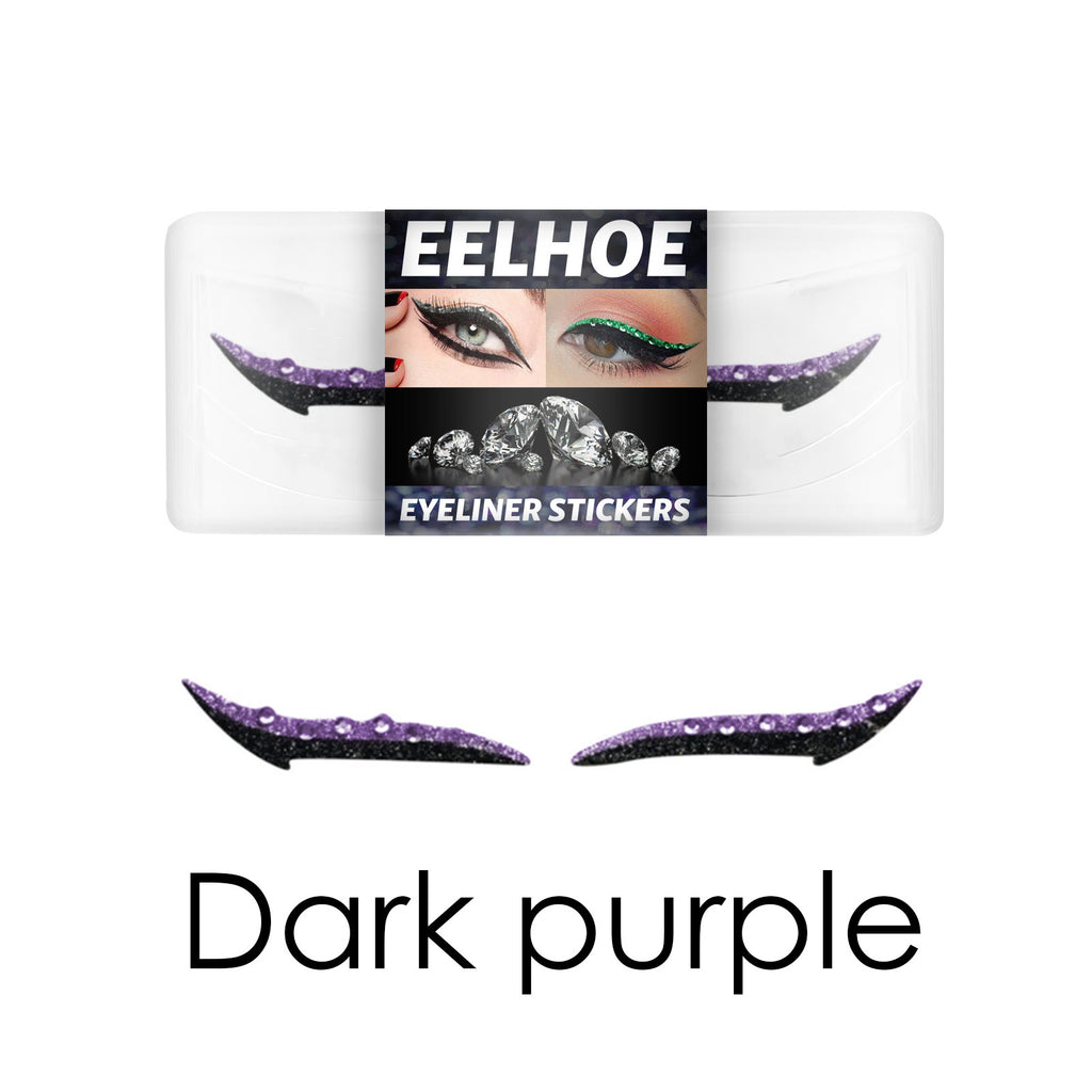 Diamond Eyeliner Sticker Waterproof Eyeliner Super Stage Party Nightclub