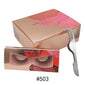 Imitation mink thick false eyelash suit