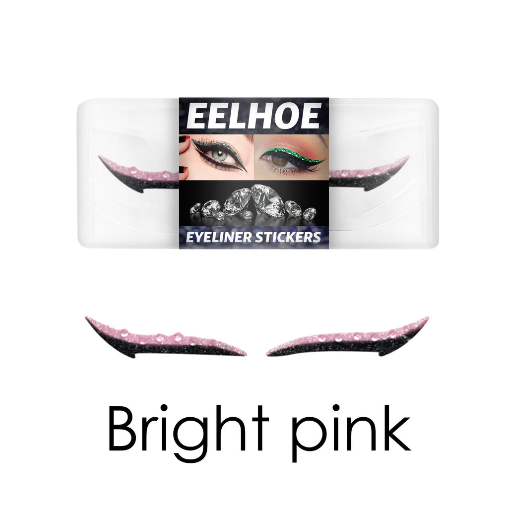 Diamond Eyeliner Sticker Waterproof Eyeliner Super Stage Party Nightclub
