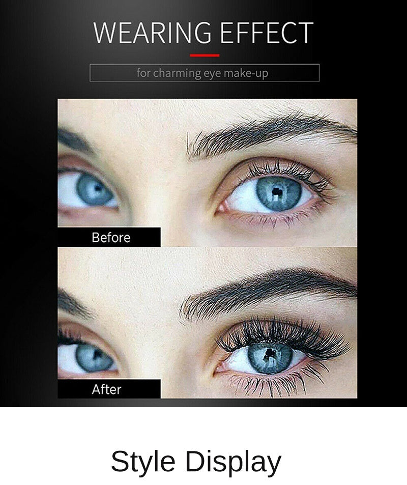 New Natural Magnetic Eyelash With Clip Sleeve
