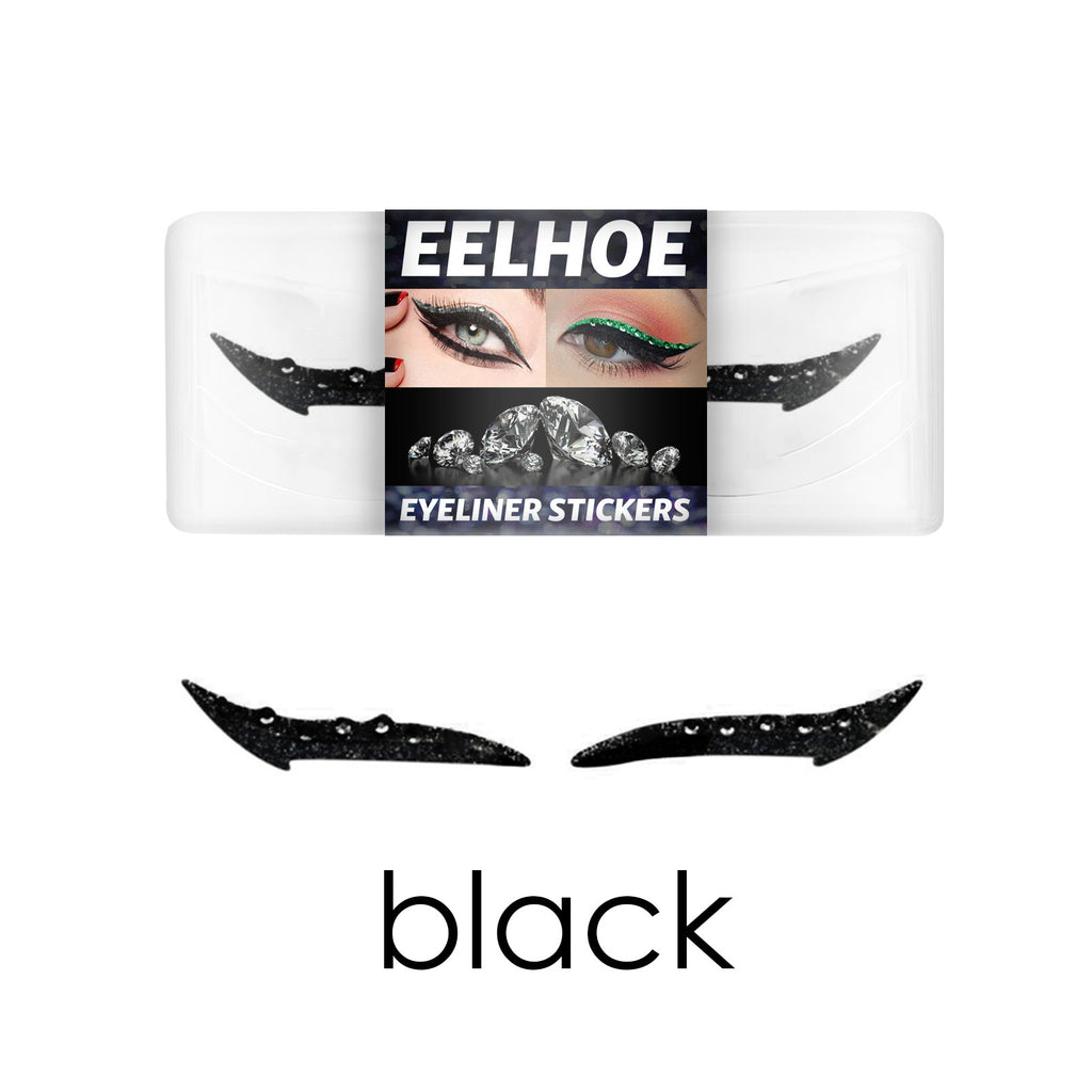 Diamond Eyeliner Sticker Waterproof Eyeliner Super Stage Party Nightclub