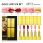 Lipstick Kit Gold Bar Makeup Set