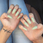Frosted Ballet Trapezoid Fake Nails Long Section Finished Wearing Nail Art