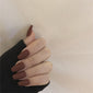 Frosted Ballet Trapezoid Fake Nails Long Section Finished Wearing Nail Art