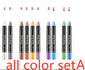 Colored pearl pen