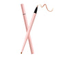 Plain Brown Pencil Type Hard Tip Glue Pen Eyeliner Liquid Eyeliner Is Not Smudged and Waterproof
