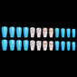 Ballet Coffin Fake Nails