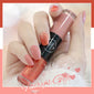 Nail Polish Set Two-Color With Quick-Drying Sequined Nail Polish Free Baking Non-Peelable Transparent Nail Polish