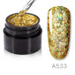 Colorful nail polish