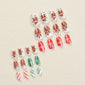 Fruit Gingerbread Man Chocolate House Fake Nail Tip