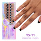 Non Marking Wearable Detachable French Style Nail Patch