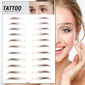Waterproof 6D Eyebrow Tattoo Semi-Permanent Embroidery Natural Long Lasting Fake Eyebrow