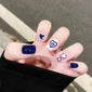 Nail Beauty New Hand-painted Fake Nail Tip Tulip Patch