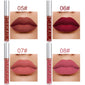 Pack Of 10 Matte Nonstick Cup Waterproof Lip Gloss