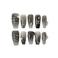 Dark Finished Nail Beauty Ink Smudges Advanced Handmade Hot Girl Removable Waterproof Patch