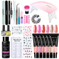 Crystal Extended Glue Suit Manicure Set Suit Tools