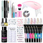 Crystal Extended Glue Suit Manicure Set Suit Tools