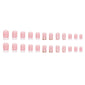 Women's Simple Love Sweet Wear Fake Nails